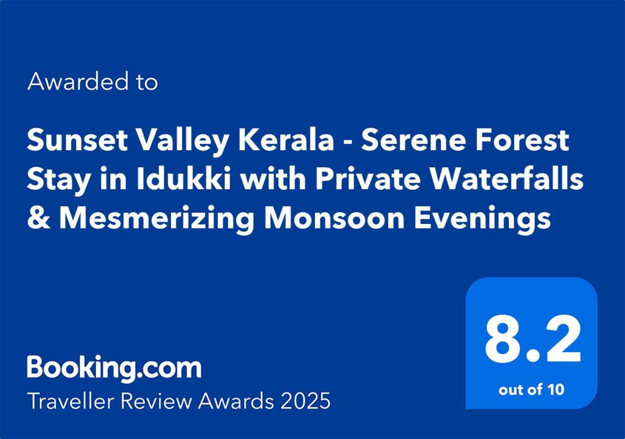 Sunset Valley Kerala Pool Resort - Serene Natural Forest Cottage Stay In Idukki With Sunrise & Sunset Panoramas, Natural Streams & Tranquil Summer Evenings Pīrmed 外观 照片